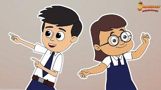 Our School Gathering | School Stories | Animated Stories | English Cartoon | English Stories