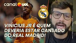 VINICIUS JR DEVERIA ESTAR CANSADO DO REAL MADRID, E NÃO O CONTRÁRIO, DETONA LAVIERI