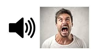Angry Man Scream - Sound Effect | ProSounds
