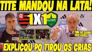 TITE FOI DIRETO E RETO E APONTOU OS CULPADOS DA DERROTA DO FLAMENGO!