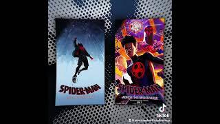 Spider man into the spider verse and spider man across the spider verse is better