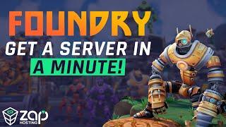 How to get FOUNDRY server in just a MINUTE! | 2024