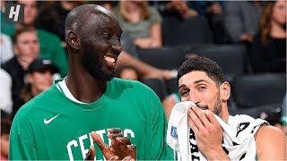 Tacko Fall Checks in, Celtics Fans Go Crazy | October 6, 2019 | 2019 NBA Preseason