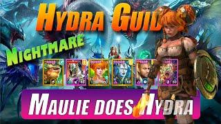 Nightmare Hydra - Maulie Full Auto - All Rotations | Hydra | Raid Shadow Legends