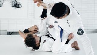 Rafael Mendes | Backtake Variation from Waiter Sweep | artofjiujitsu.com