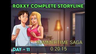 Roxxy Complete Storyline Summertime Saga 0.20.15 | Roxxy Full Walkthrough Day - 11