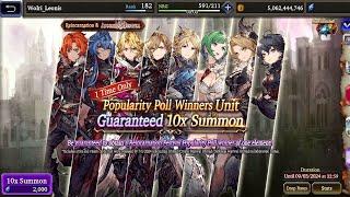 War of the Visions: Final Fantasy Brave Exvius - Guaranteed 10x Summon 2024 Popularity Poll