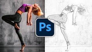 how to turn picture into a pencil sketch in photoshop