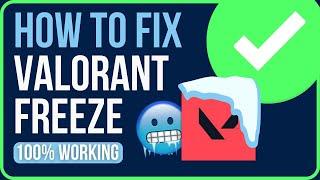 [FIXED] VALORANT FREEZES MY PC (2024) | Fix Screen Freezing When Playing Valorant