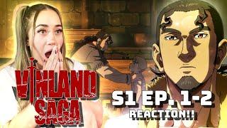 ️️  FIRST TIME WATCHING VINLAND SAGA S1 Episodes 1 & 2 Reaction