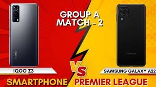 Samsung A22 VS Iqoo Z3 || SPL-2022 || Match-2 || Maddy tech