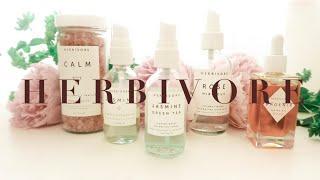 HERBIVORE REVIEW | ROSE HIBISCUS MIST, JASMINE TONER, PHOENIX OIL, JASMINE OIL, CALM BATH SALTS