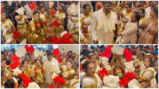 Gabbar Singh Sai Daughter Marriage | Pelli Kuthuru Teenmaar Dance | Aishwarya & Harish Raj Wedding