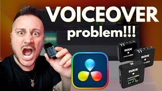 Why Your Da Vinci Resolve 18 VOICEOVER is NOT WORKING?! (and How to Fix IT!)