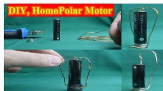 The Science of Building a Homopolar Motor