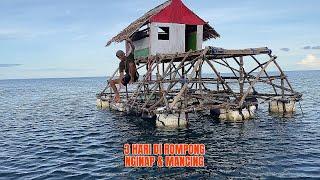 Berhari-hari di rumah rompong nginap dan mancing di rompong baru!!