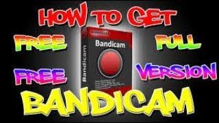 Download Bandicam Full Version for free(2018)(100%working)(Windows 10/8/7)