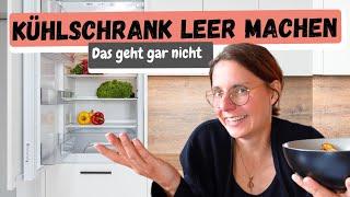 Ich mache meinen Kühlschrank leer | nur Sachen benutzen die ich zuhause habe 