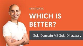 Should You Use Sub Domains or Sub Directories?