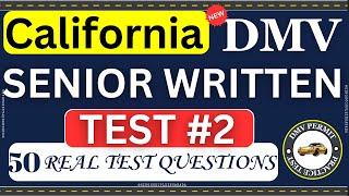 California DMV Written Test 2025 | DMV Senior Written Test 2025 | DMV Renewal For Seniors