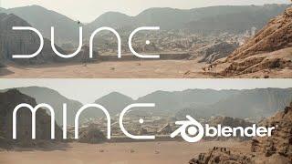 How I Remade Dune Cinematic In Blender