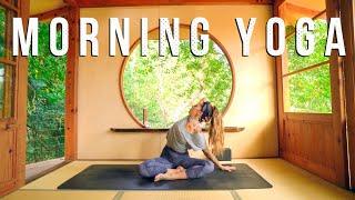 Morning Yoga - Back Pain Relief Sunrise Flow for Energy, Strength, & Flexibilty
