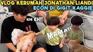 VLOG KERUMAH JONATHAN LIANDI EMPEROR, ECON DIGIGIT KAGGIE !! WKWKWK