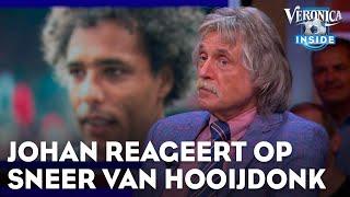 Johan reageert op sneer van Pierre van Hooijdonk in Studio Voetbal | VERONICA INSIDE