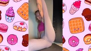 Yoga girl flexibility and stretching ‍️#50 TikTok bigbank challenge #tiktok #bigbankchallenge