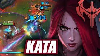 Wild Rift Katarina Gameplay in Season 11 (Build & Runes)