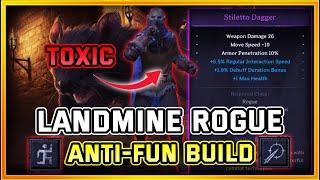 Landmine Rogue... The MOST TOXIC Build Got BUFFED in Dark and Darker! Complete Guide