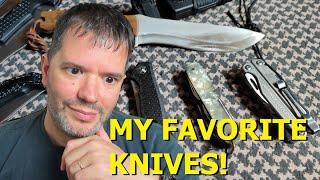 40 years later... THESE ARE MY TOP 5 FAVORITE KNIVES‼️