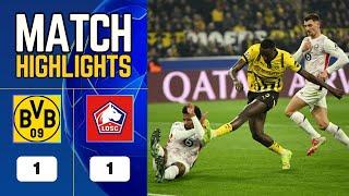 Borussia Dortmund - Lille | 1-1 | Highlights | Champions League 2024-25 | dortmund lille