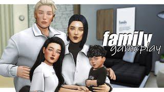 Семейные будни, спокойный геймплей, вдохновение на игру || The Sims 4