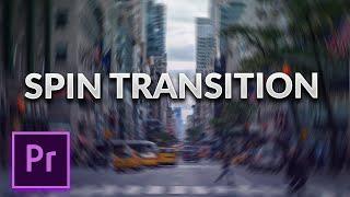 Smooth Spin Transition in Premiere Pro | Easy 2 Minute Tutorial (2022)