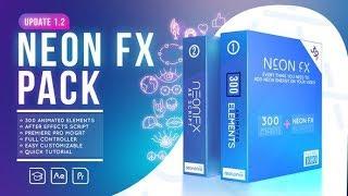 Neon Fx Pack  After Effects Template  AE Templates