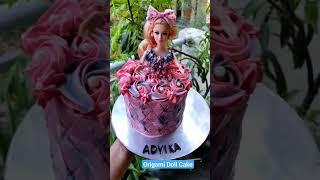 #cakeshorts# #newcakedesignideas2023#trendingcakeshorts️‍#origamidollcake#Renu'sfoods&bakery#