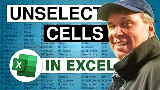 Excel Selection Magic: Unselect Cells with Ease - Episode 2262