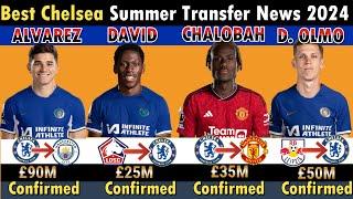 See 11 ALL CHELSEA Confirmed Summer TRANSFER News & Targets 2024 | Transfer Rumor With ALVAREZ, OLMO