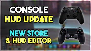 SMITE CONSOLE HUD UPDATE! Brand New Item Store and Complete HUD Editor! In-Depth Overview