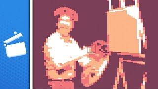 i tried to create my own pixel dither effect