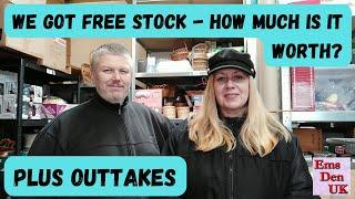 We Were Given Lots Of Free Stock - UK eBay Reselling Couple