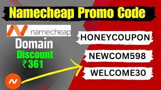 Namecheap promo code | NameCheap Coupon Code for Domain| Discount ₹361 - NameCheap Coupon Codes