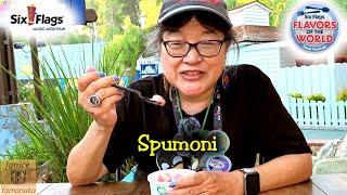 2024 Six Flags Magic Mountain Flavors of the World: Spumoni Ice Cream at Italy Booth