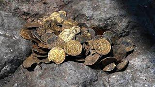 Hoard of 1,100-year-old gold coins unearthed in central Israel | AFP