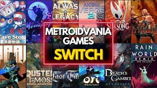 Top 50 Best METROIDVANIA Games To Play in NINTENDO SWITCH (2025)