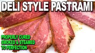 Pastrami 101 - Cured, Smoked and Steamed to Perfection