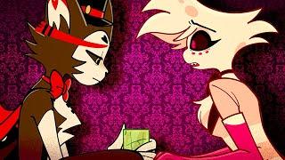 JUST A CRUSH - ANGELDUST X HUSK (Hazbin Hotel Comic dub)