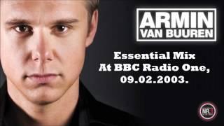 Armin Van Buuren First Essential Mix 09.02.2003, Live At BBC Radio 1