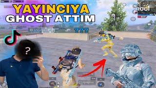 YAYINCIYI GHOSTLADIM!! (BIÇAK ATIM!) | PUBG MOBİLE @EmrecanPUBG